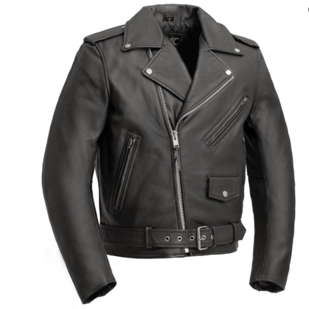 Men’s Motorcycle Leather Jacket